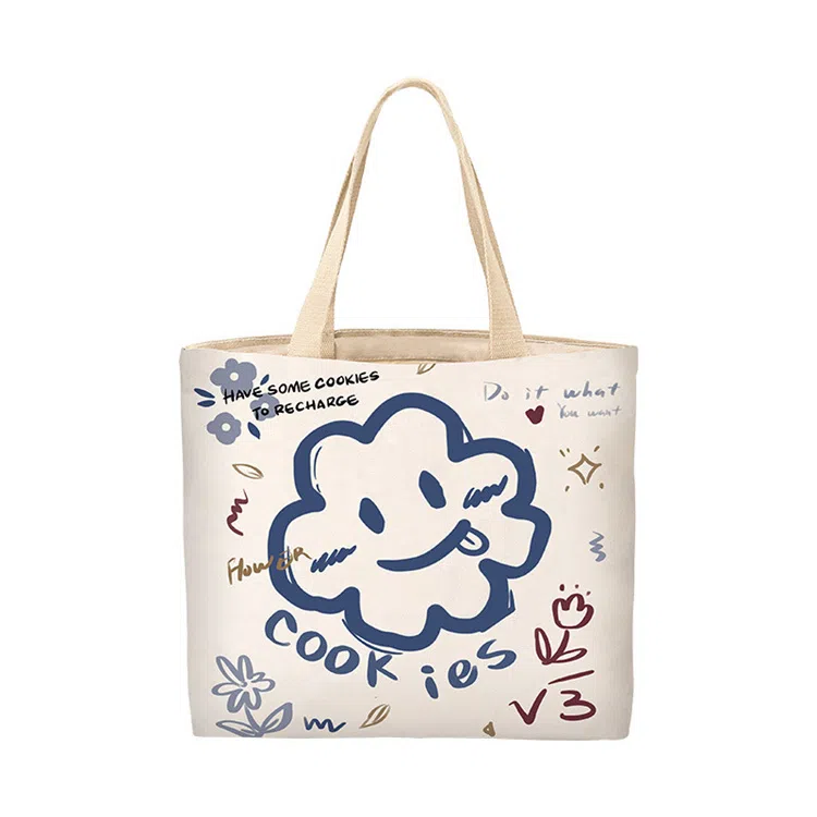 OUZIHUANG Tote Bag White