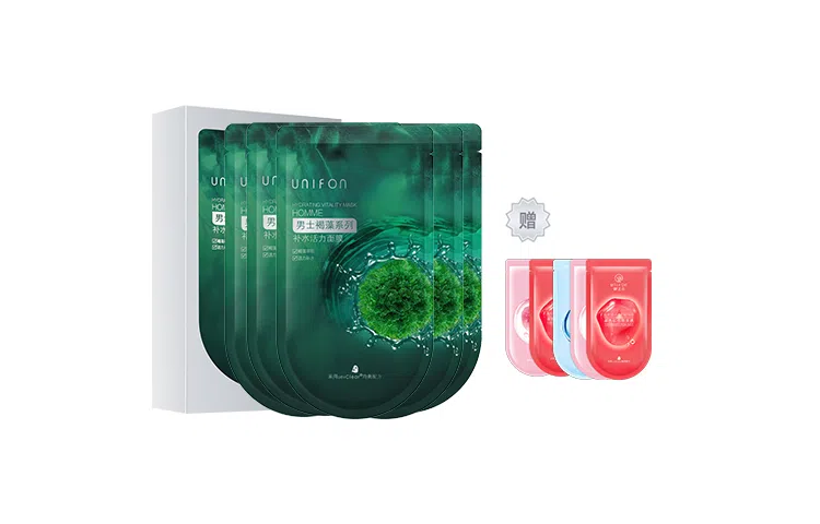 御泥坊 玻尿酸补水修护褐藻精华 男士面膜 保湿滋润提亮