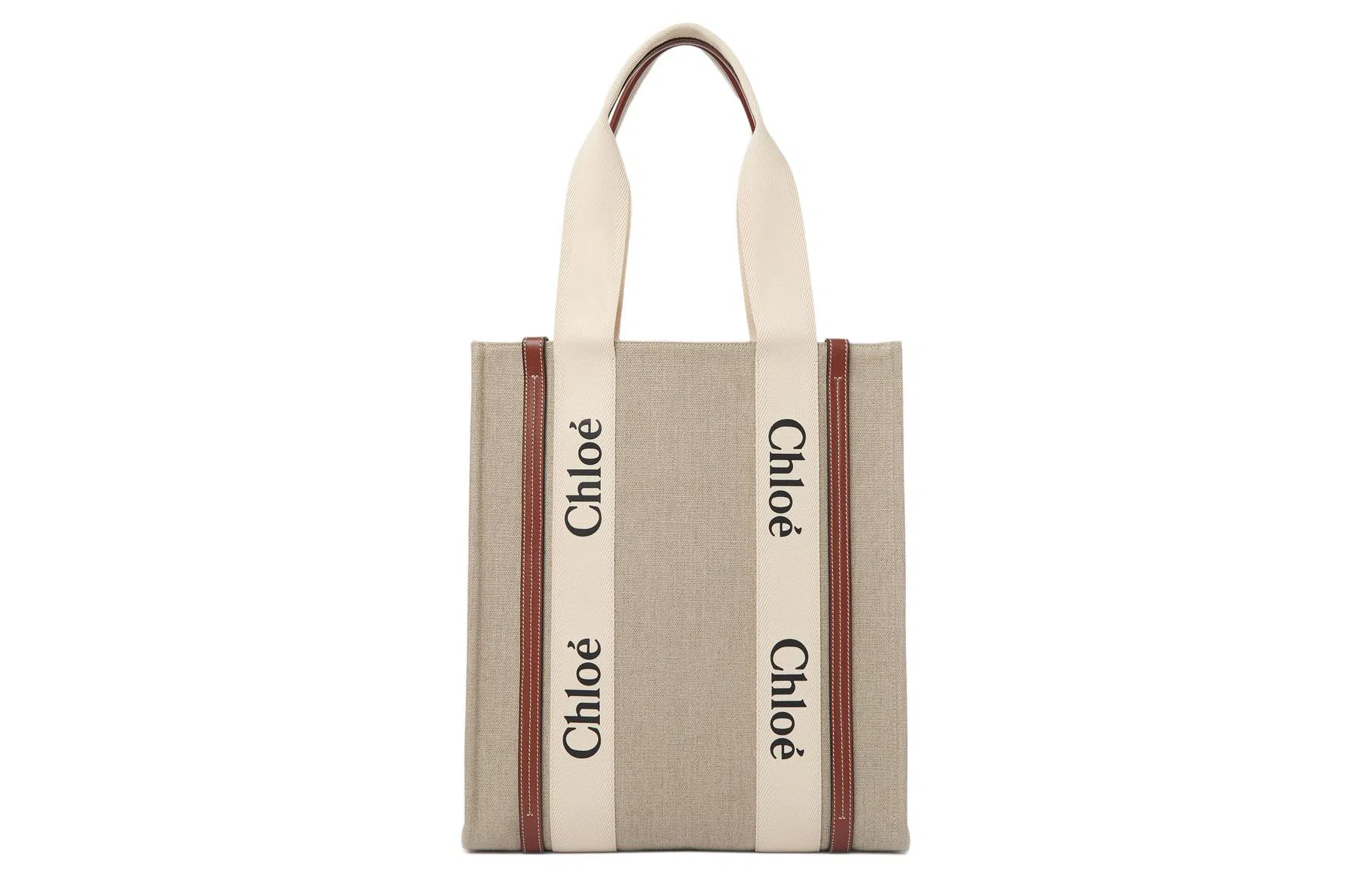 Chloe Woody Logo Tote