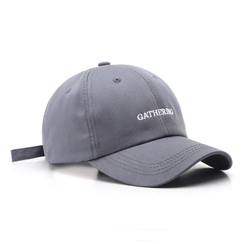 毅帆 韩版时尚潮流字母刺绣防晒遮阳保暖 棉 鸭舌帽 男女同款情侣款