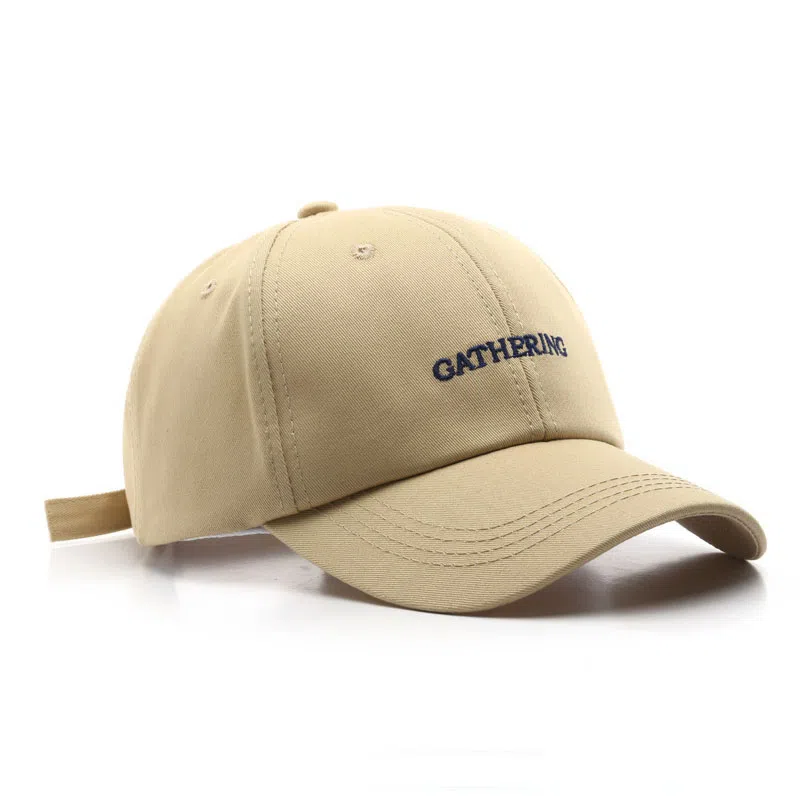 毅帆 韩版时尚潮流字母刺绣防晒遮阳保暖 棉 鸭舌帽 男女同款情侣款