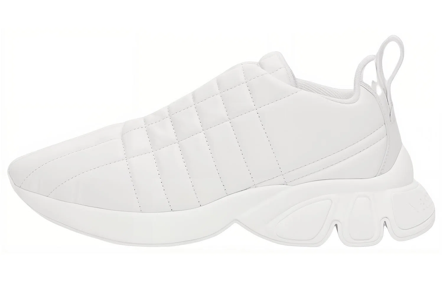 Burberry Leather Low Sneakers White