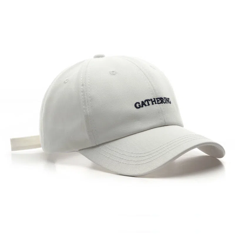 毅帆 韩版时尚潮流字母刺绣防晒遮阳保暖 棉 鸭舌帽 男女同款情侣款