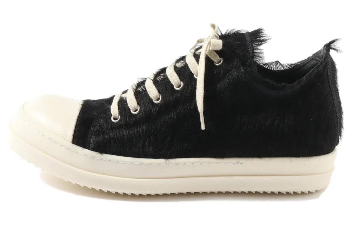 Rick Owens Low Top Sneakers Black
