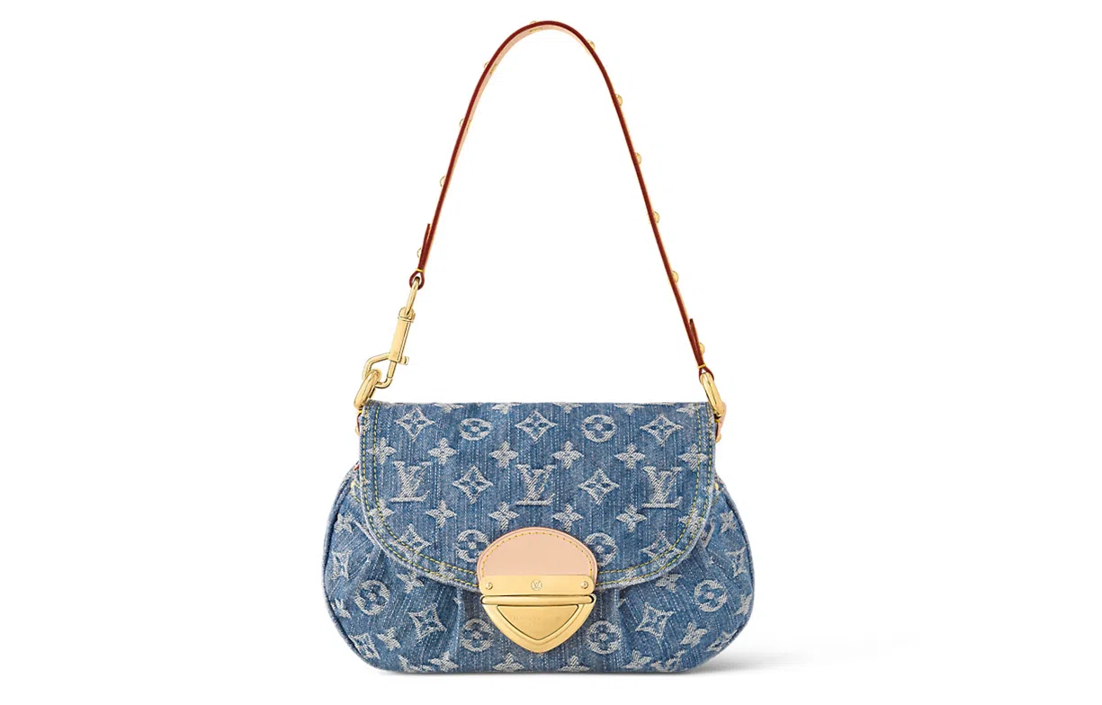 Louis Vuitton Sunset Bag Blue Denim