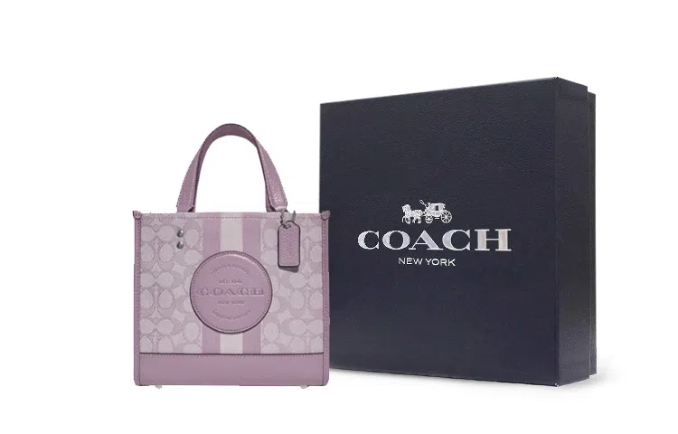 COACH Dempsey 22 Logo Tote