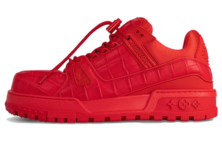 Louis Vuitton Trainer Maxi Red