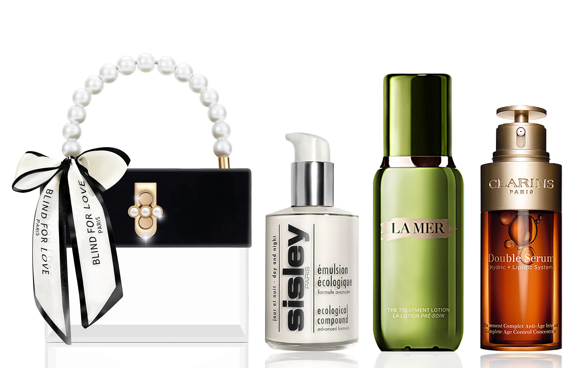 希思黎 升级版黄金铁三角珍珠礼盒装护肤套装 淡纹舒缓维稳提亮紧致保湿滋润修护补水抗氧化控油收缩毛孔