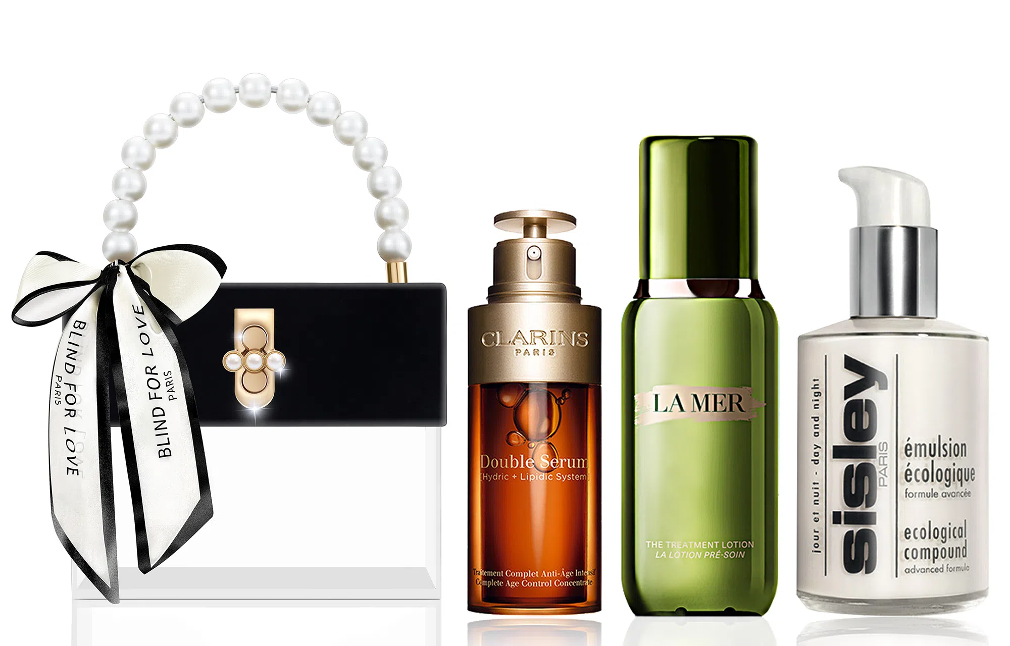 希思黎 升级版黄金铁三角珍珠礼盒装护肤套装 淡纹舒缓维稳提亮紧致保湿滋润修护补水抗氧化控油收缩毛孔