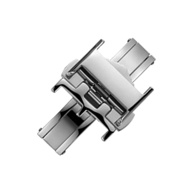 十瑞表扣适用于浪琴万国欧米茄积家卡地亚江诗宝珀原版精钢折叠扣 手表表带 精钢表扣材质 表扣 男女同款