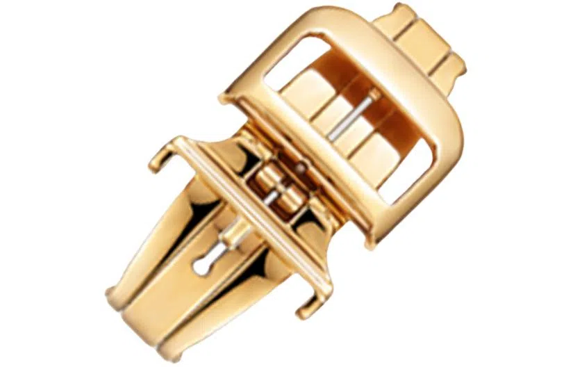 十瑞表扣适用于浪琴万国欧米茄积家卡地亚江诗宝珀原版精钢折叠扣 手表表带 精钢表扣材质 表扣 男女同款