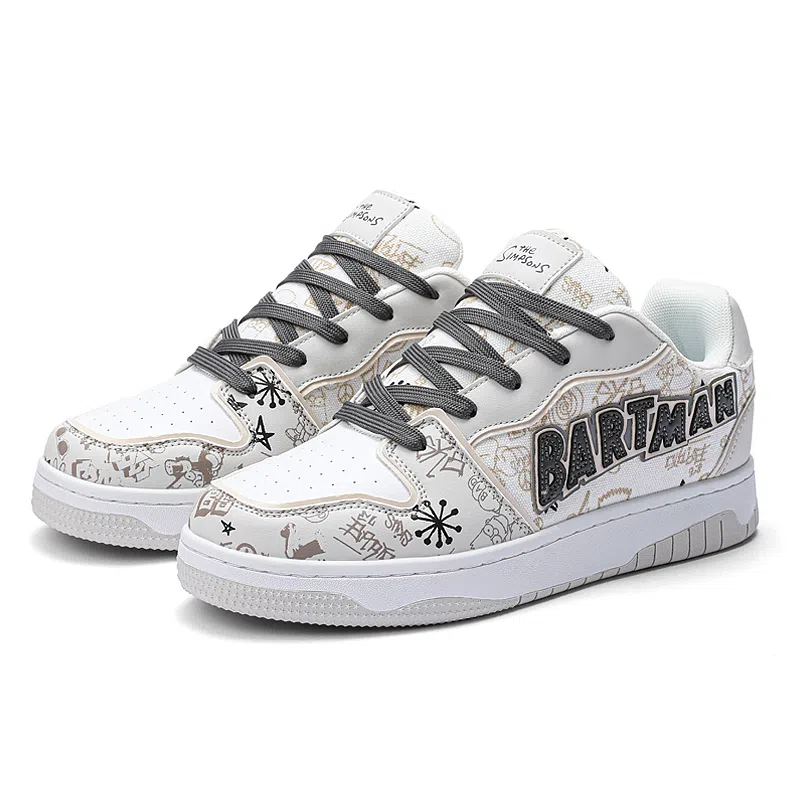 The Simpsons Canvas Low Top Sneakers