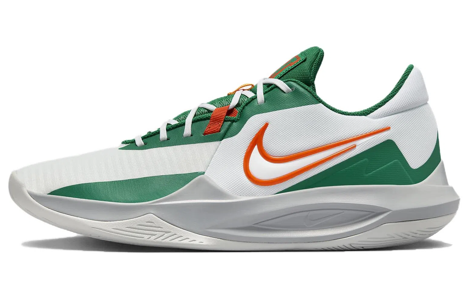 Nike Precision 6 White Green Orange