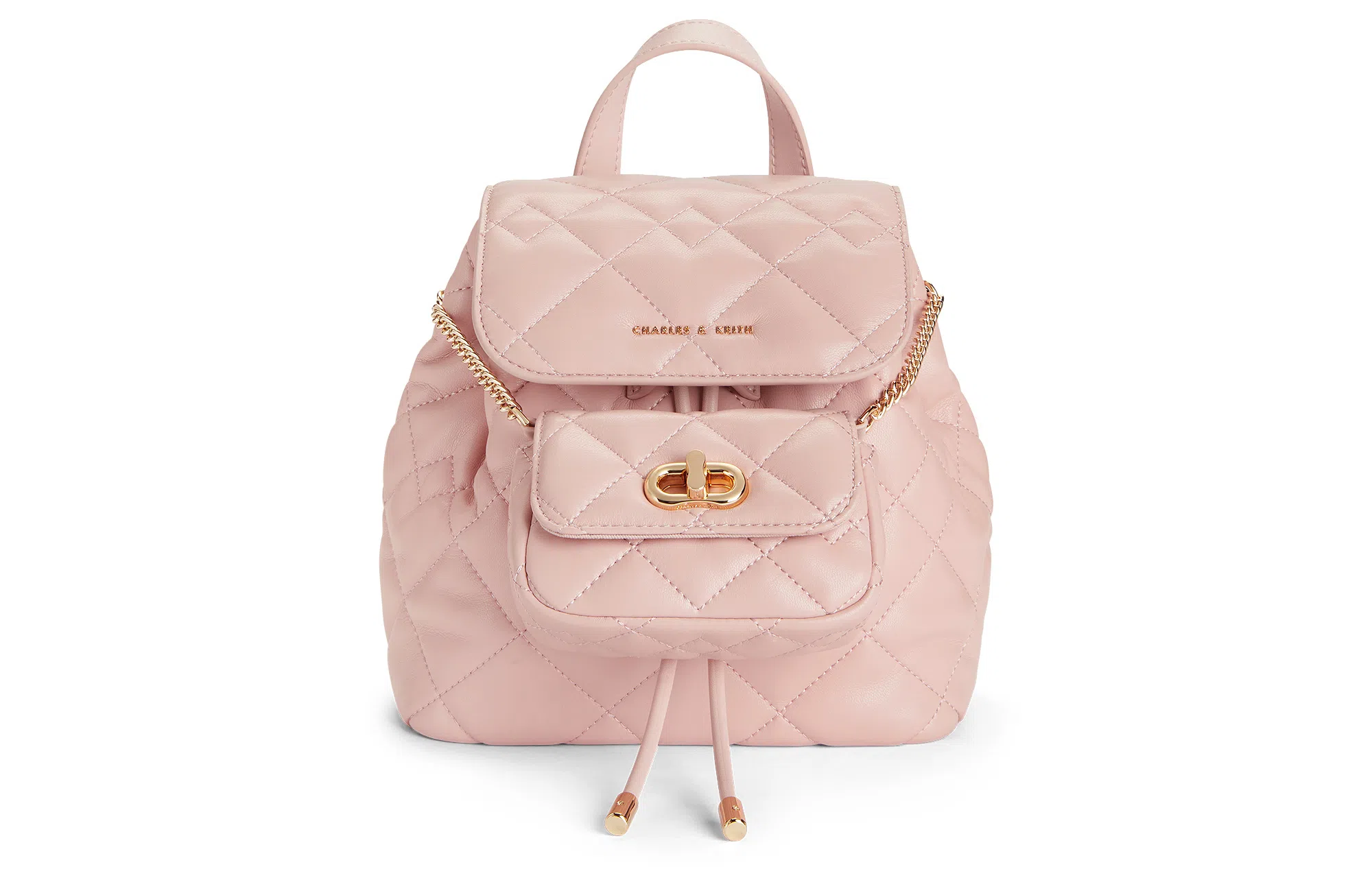 Charles & Keith Quilted Backpack