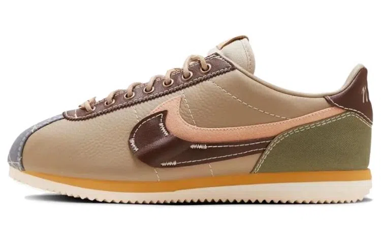 Nike Cortez Khaki and Vachetta Tan
