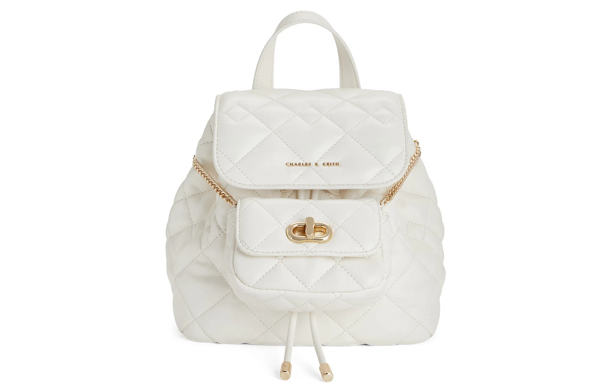 Charles & Keith Quilted Backpack