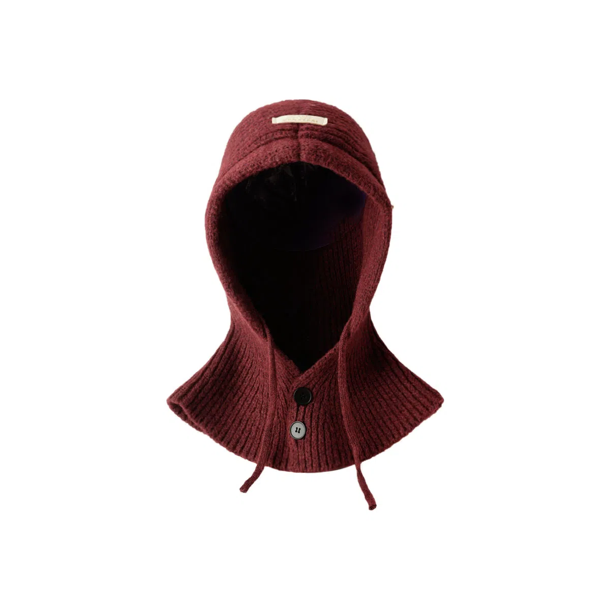 毅帆 韩国巴拉克拉法帽防寒保暖护耳一体针织 棉 斗篷帽 女款