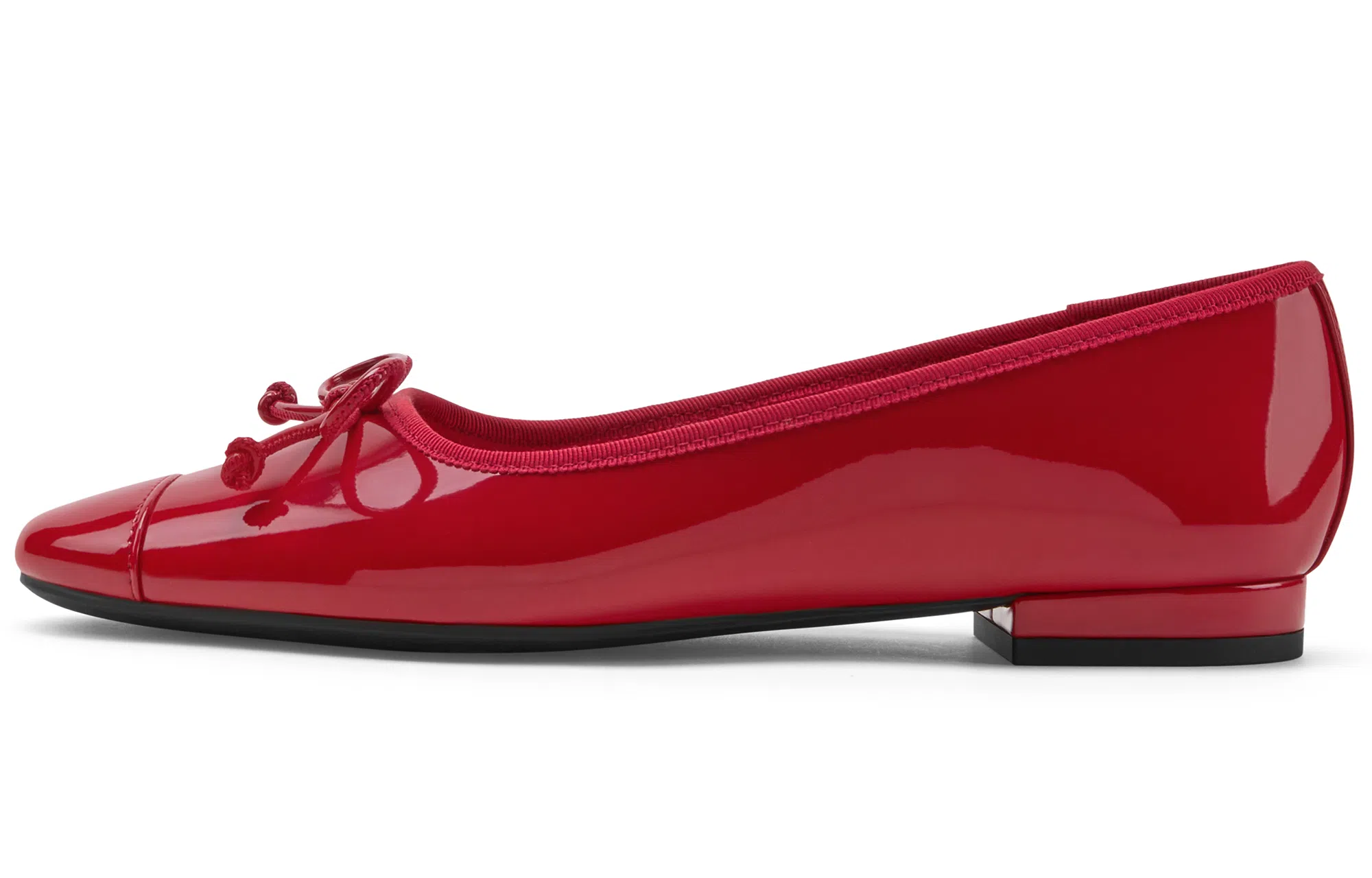CHARLES&KEITH Retro Bow Ballet Flats