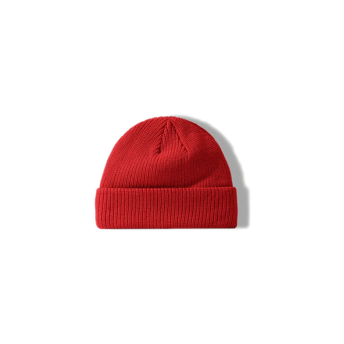 毅帆 保暖毛线简约时尚纯色百搭针织 棉 绒线帽 男女同款情侣款