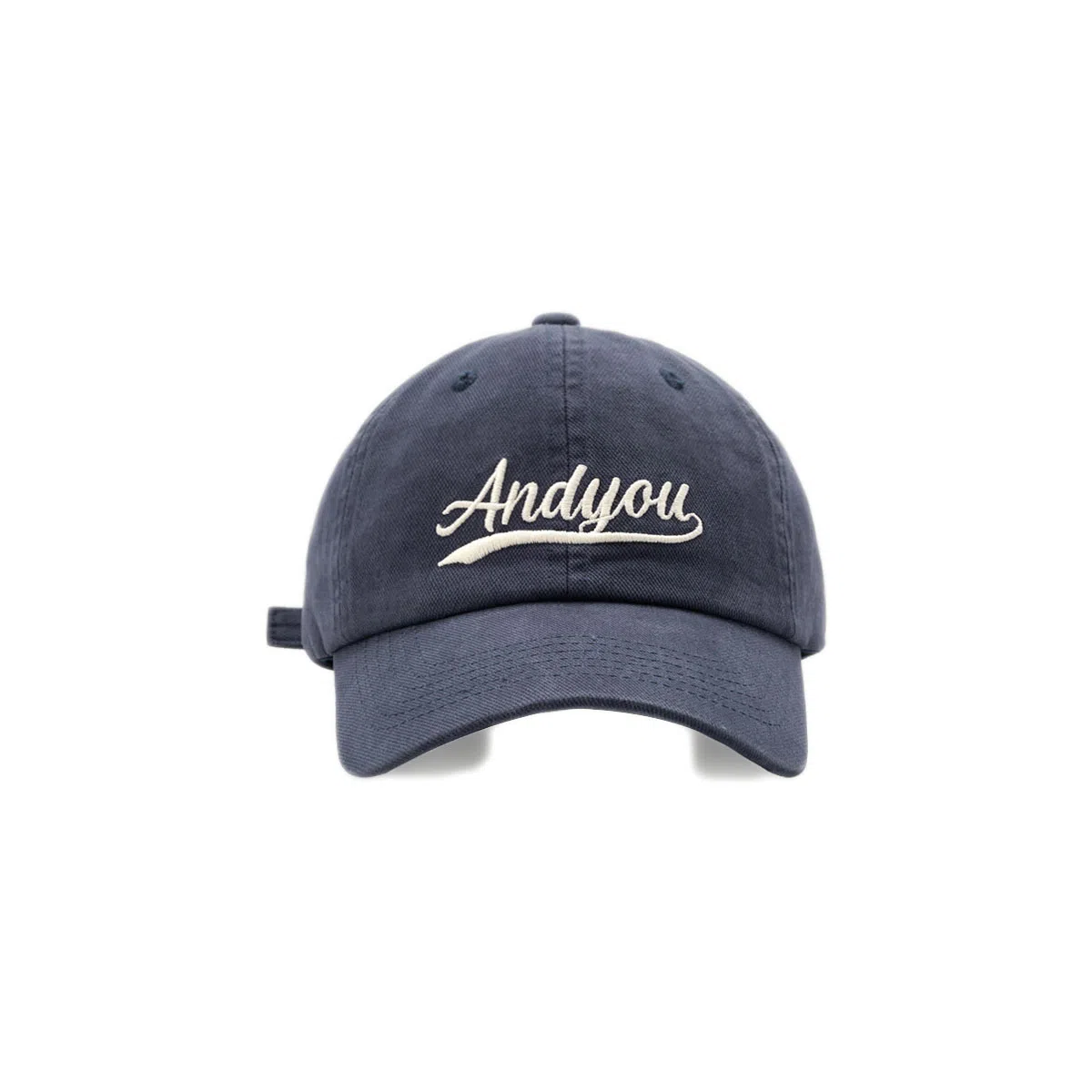 毅帆 日系帽子春夏潮牌英文字母刺绣 水洗软顶棒球帽加宽帽檐显脸小 棉 鸭舌帽 男女同款情侣款