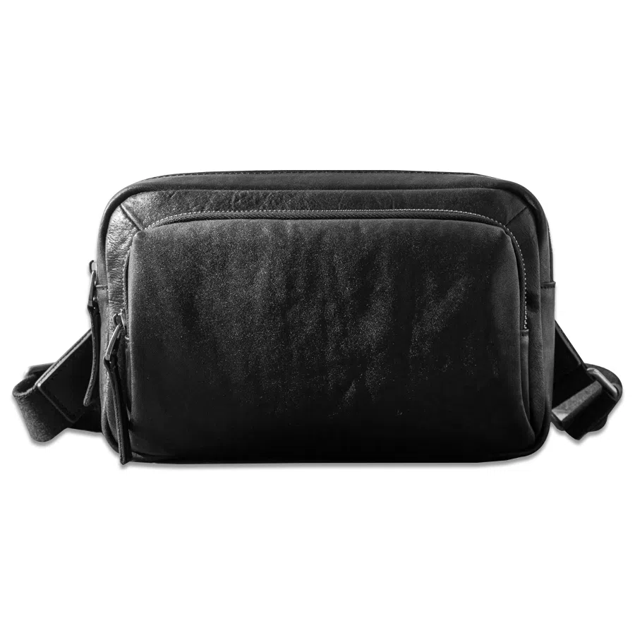 Hou Bu Black Crossbody Bag