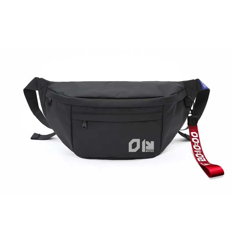 十一宫 危险倒计时 大号 胸包 新款斜挎包潮流大容量手机防水运动休闲单肩包 聚酯纤维 男女同款情侣款 多色