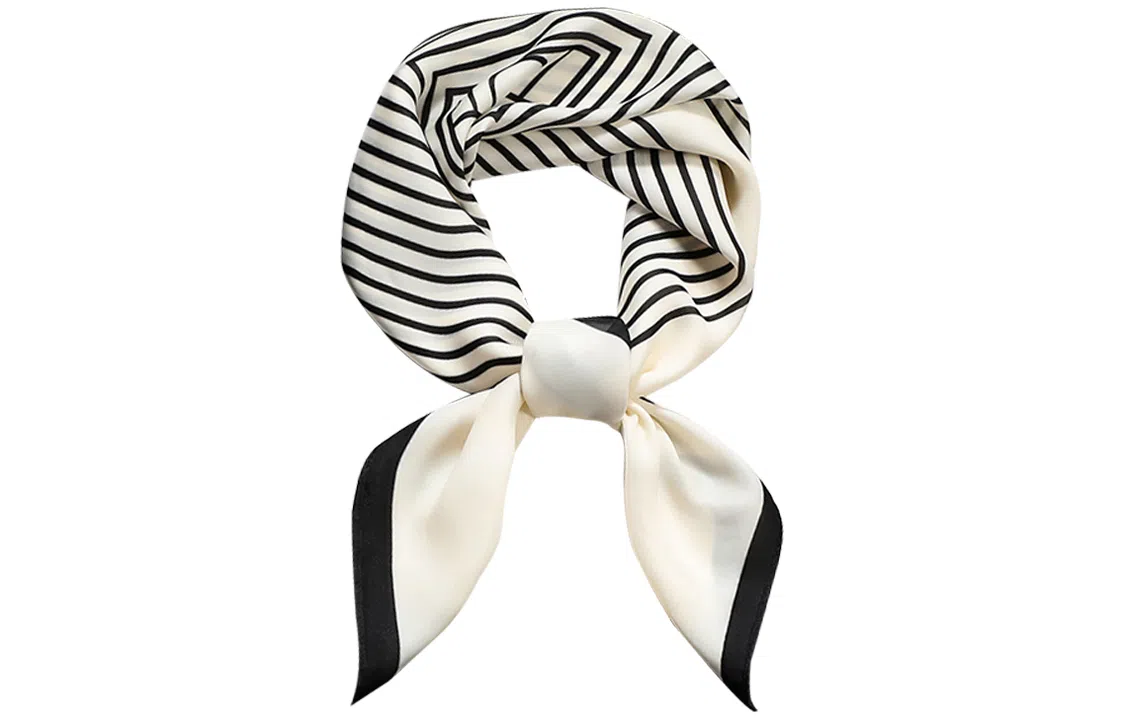 优幽兰 小方巾四季通用领巾 桑蚕丝 丝巾 女款