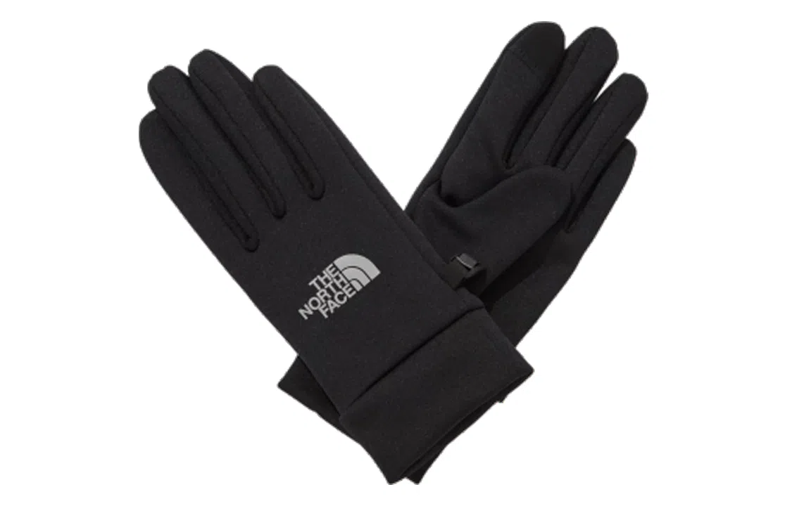 The North Face Letter Logo Gloves Black
