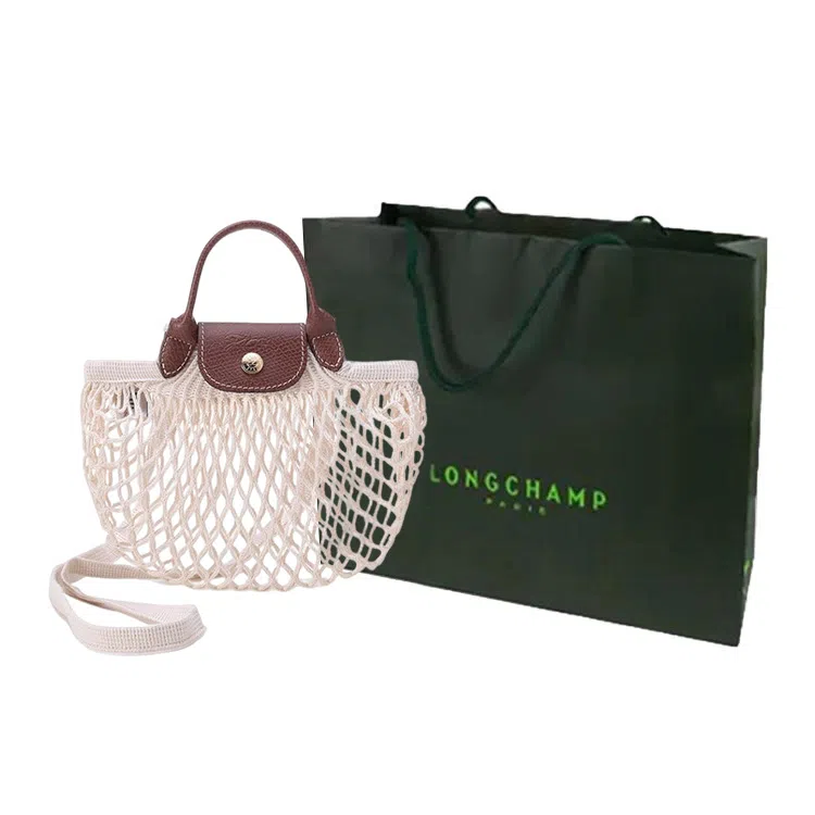 Longchamp Le Pliage Filet 17 Linen