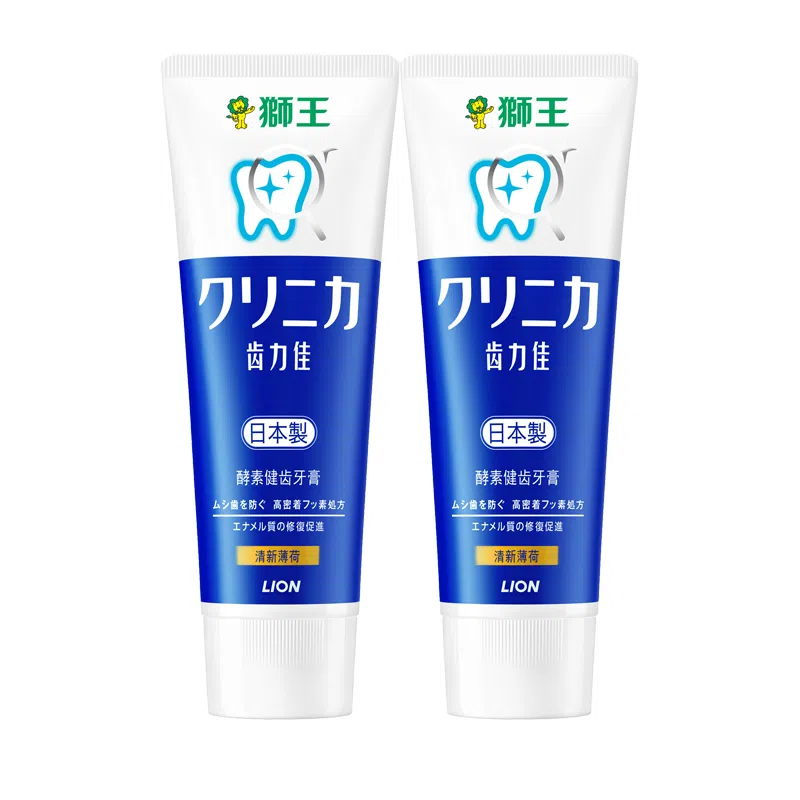 狮王 酵素健齿牙膏 清洁清新口气美白