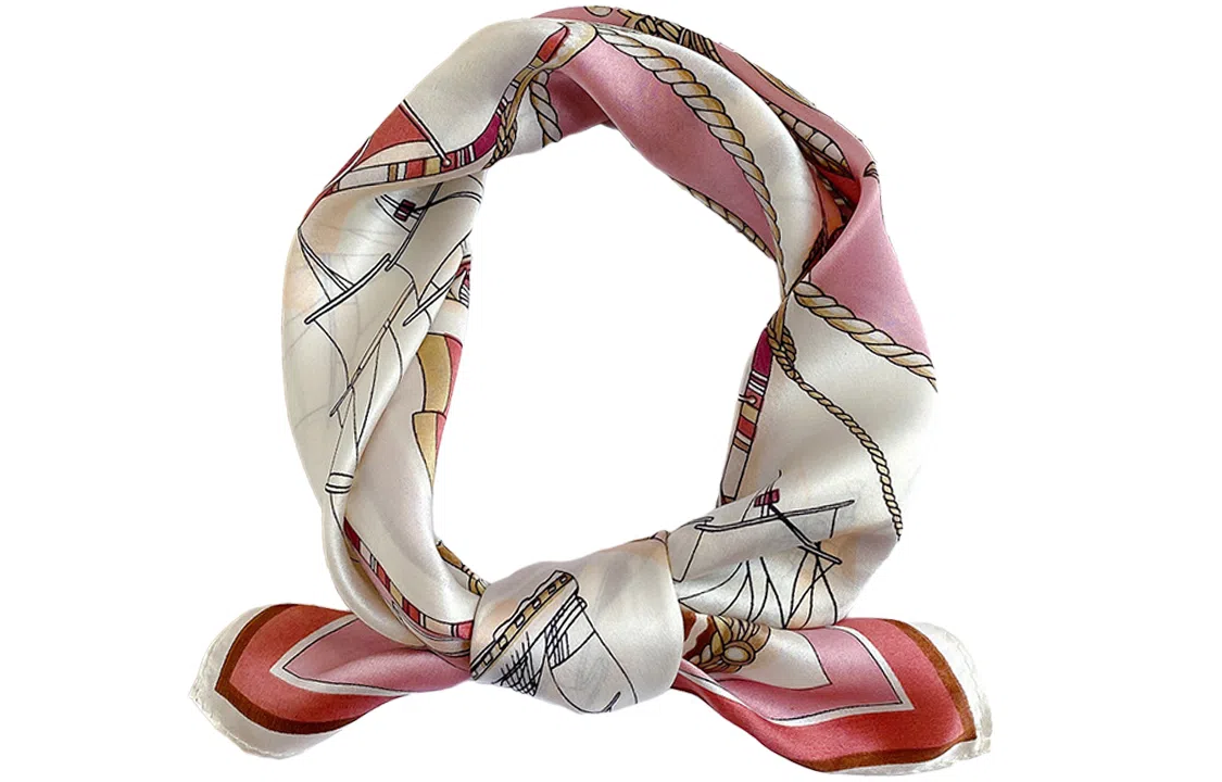 优幽兰 小众设计感撞色 小方巾实用搭配 多功能包包装饰 减龄气质 丝巾 女款