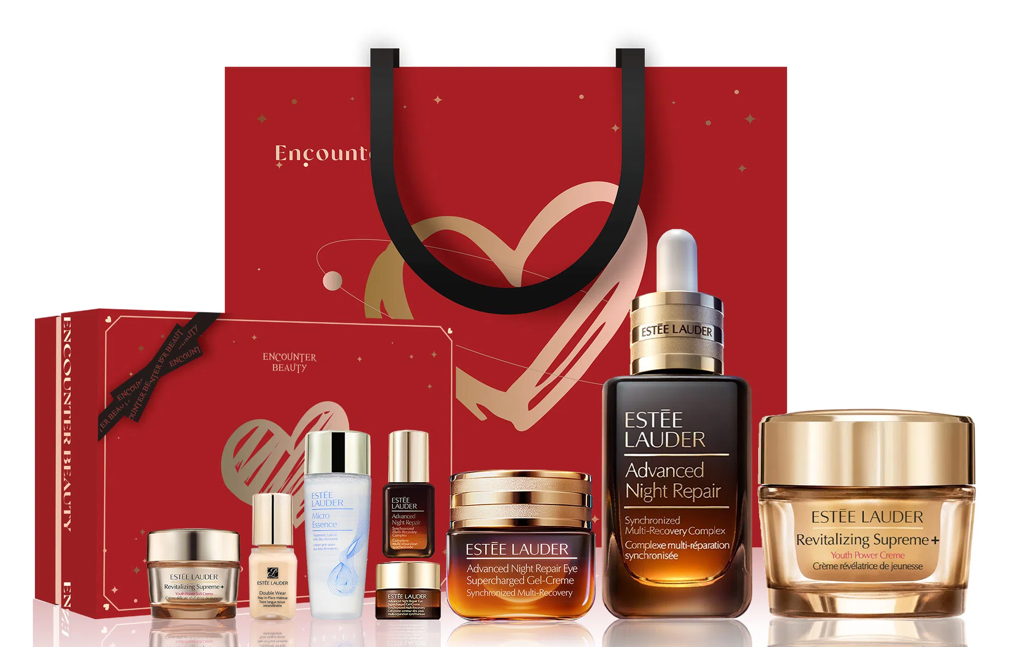 雅诗兰黛 小棕瓶 全新智妍紧塑奢宠护肤套装 淡纹提亮淡斑紧致保湿滋润补水 八件套