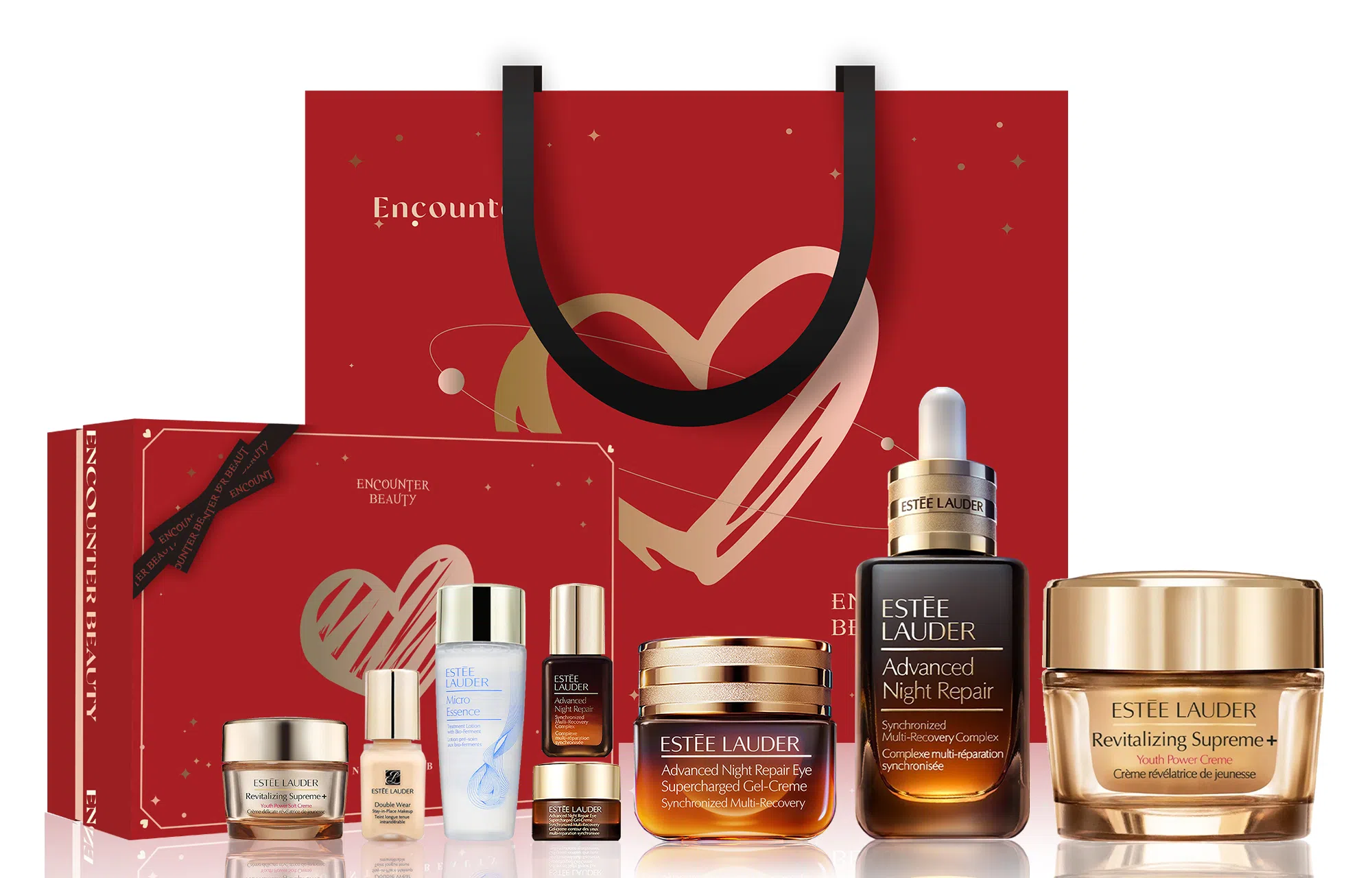 雅诗兰黛 小棕瓶 全新智妍紧塑奢宠护肤套装 淡纹提亮淡斑紧致保湿滋润补水 八件套