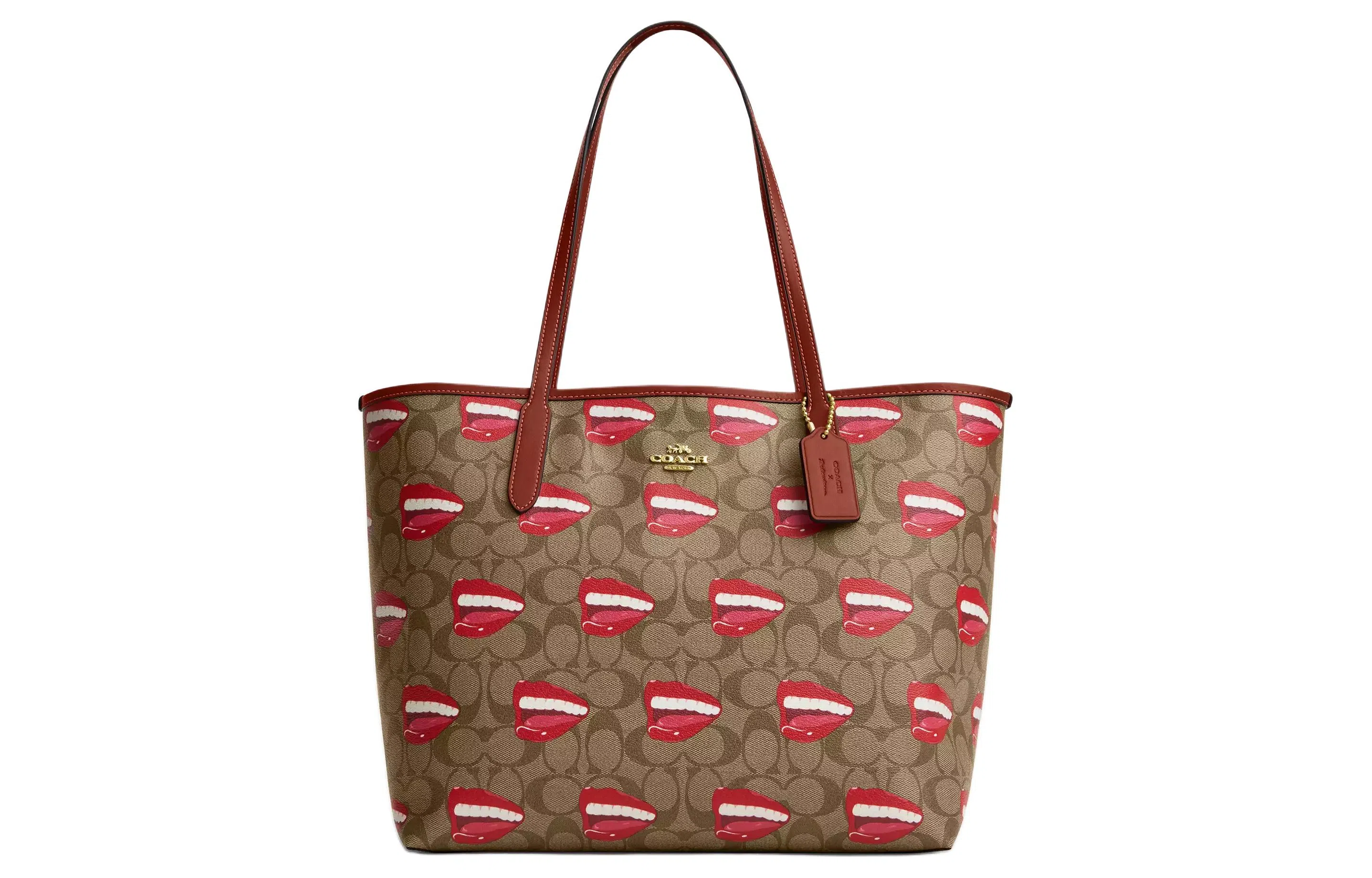 COACH x Tom Wesselmann City 33 Logo Tote