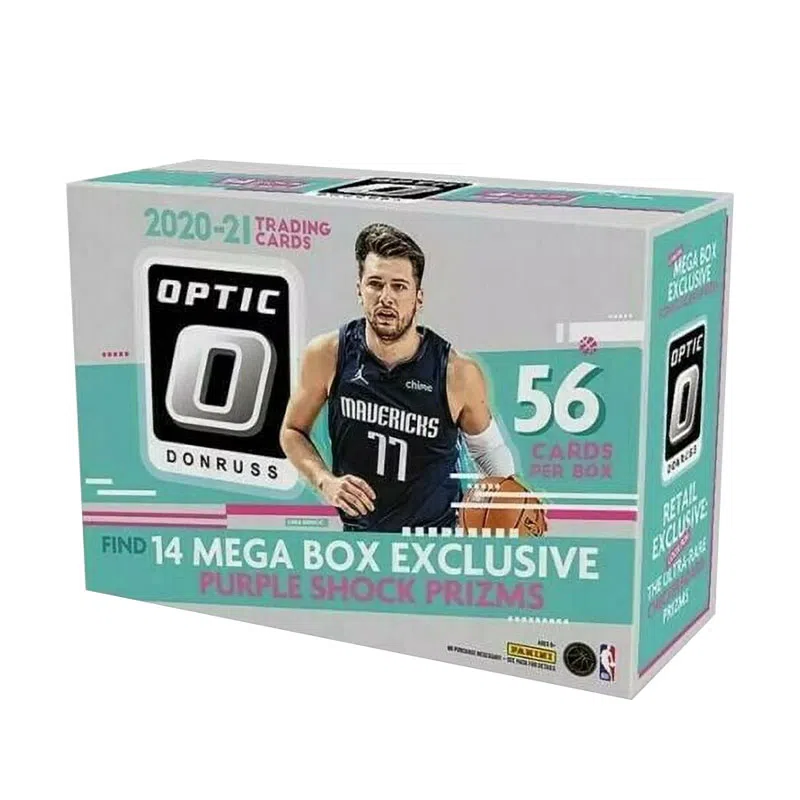PANINI NBA 2020-21 Donruss Optic Mega Box