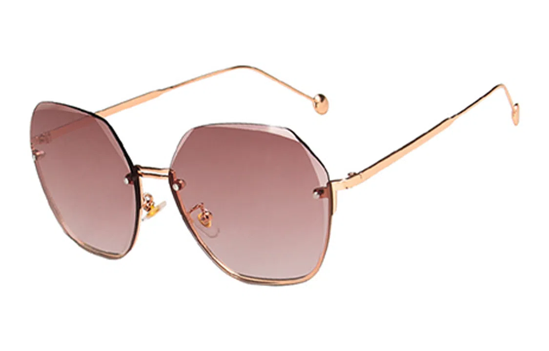 优幽兰 高级感小众潮流大脸显小开车驾驶专用休闲旅行户外街拍气质时尚韩版防紫外线 金属 方形 太阳眼镜 男女同款情侣款