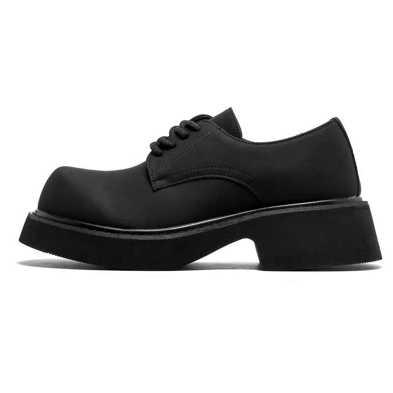 Dounkol Derby Thick Sole 5cm Black Warrior