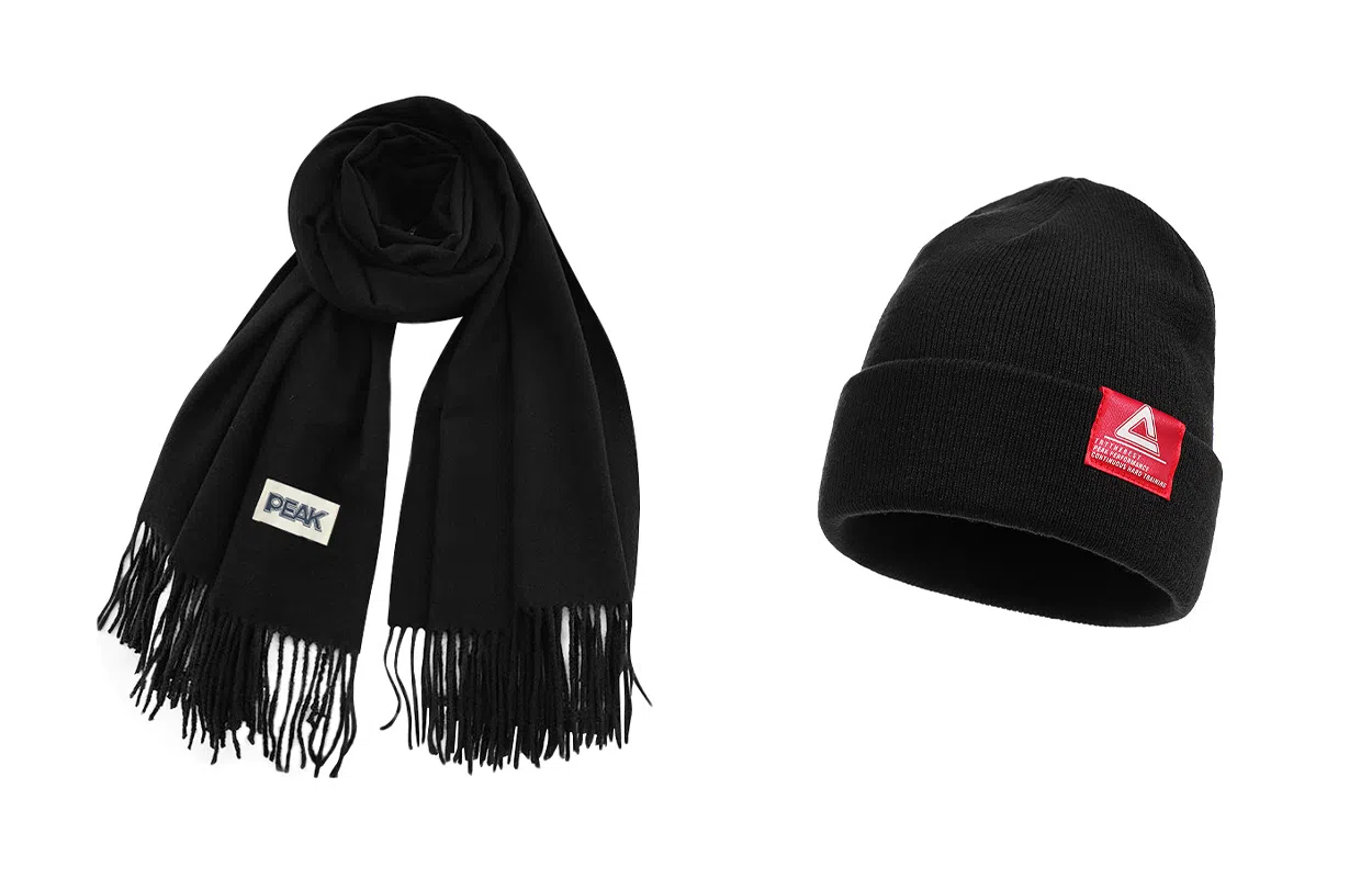 匹克 防寒保暖柔软舒适优雅 绒线围巾 男女同款情侣款