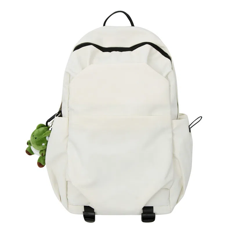 泰克森 森系学院风 尼龙 背包双肩包 大号 男女同款情侣款 黑色/白色/蓝色