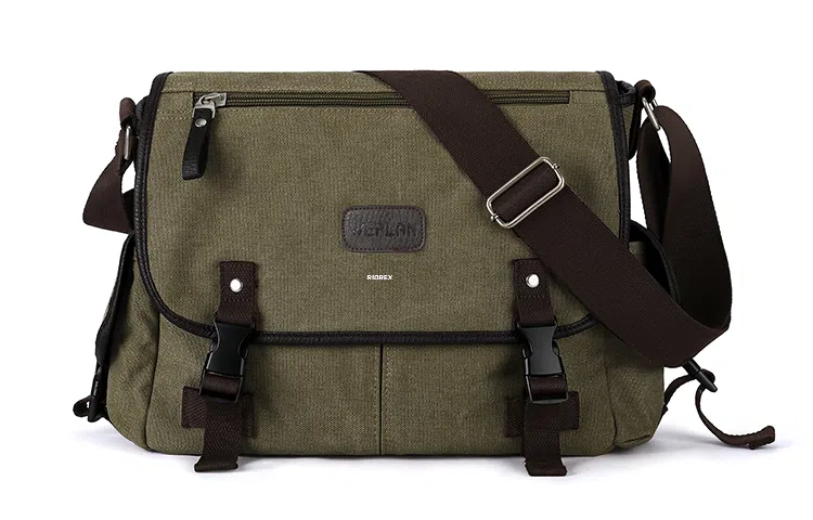 RIOREX Canvas Messenger Bag