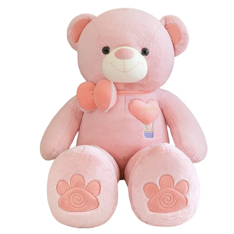 公主恋人 花朵领结熊 玩偶 毛绒公仔