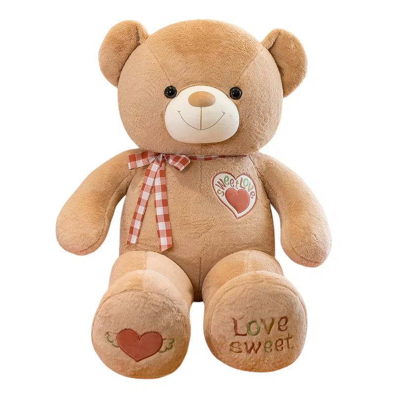 公主恋人 甜密丝带熊 呆萌的泰迪熊大娃娃 玩偶 毛绒公仔