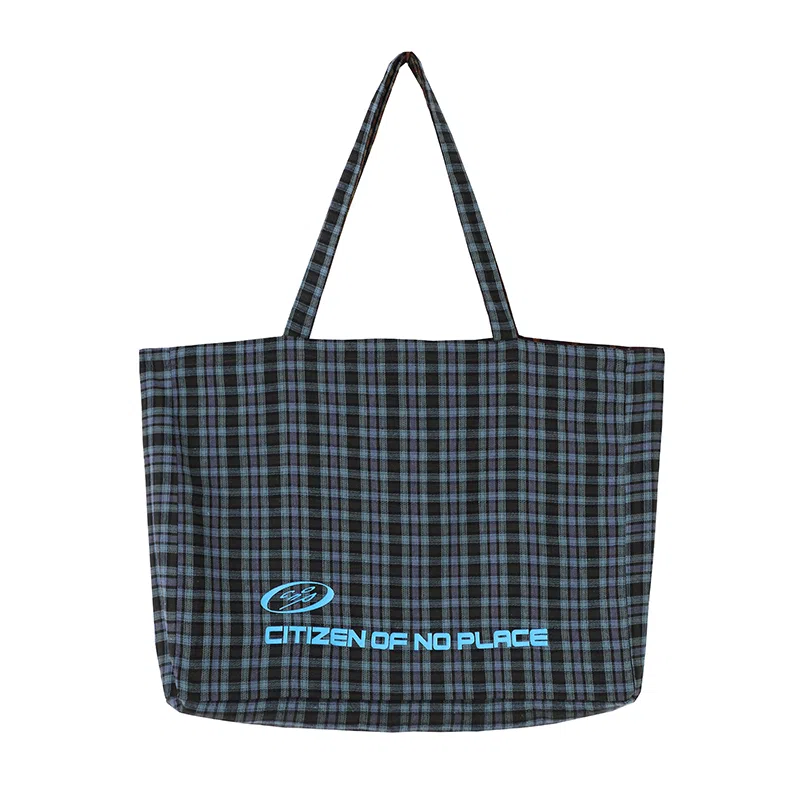 CONP Two Sided Girds Tote Bag