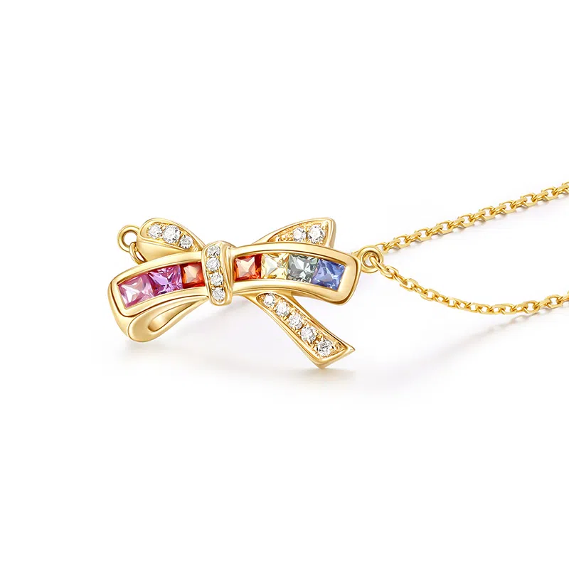 IICC Rainbow Series Butterfly Knot Bracelet