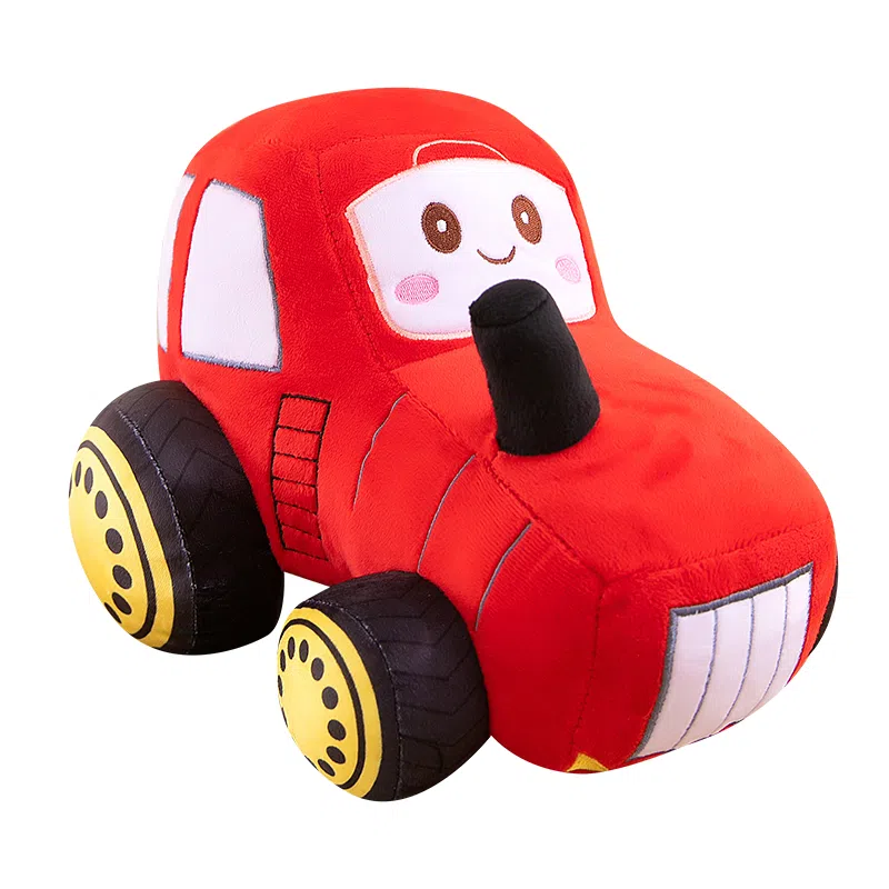 公主恋人 创意卡通拖拉机抱枕 玩偶 毛绒公仔