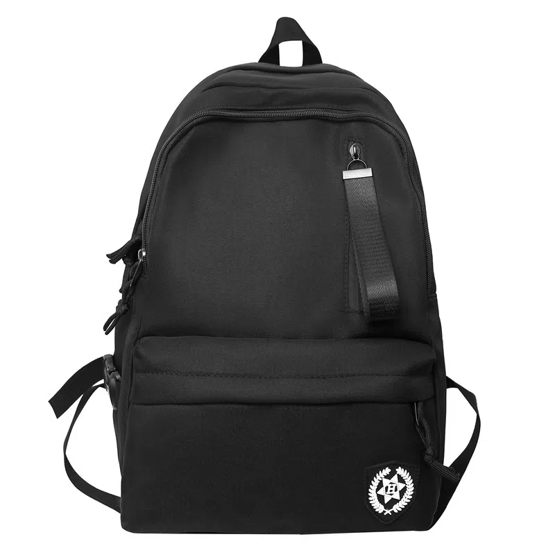 泰克森 日系潮牌双肩包撞色拼接大容量背包大学生书包休闲旅行双肩包 尼龙 男女同款