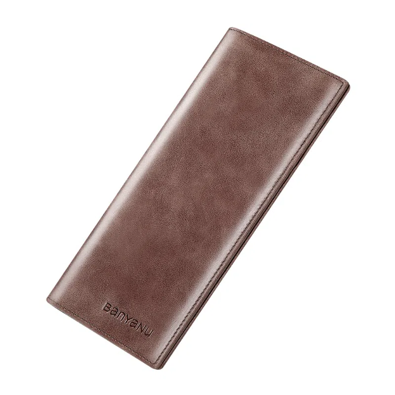 Banyanu Long Wallet Black/Brown