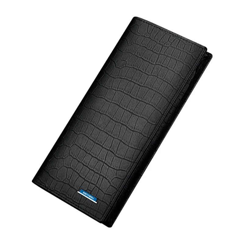 Banyanu Long Wallet Black/Brown