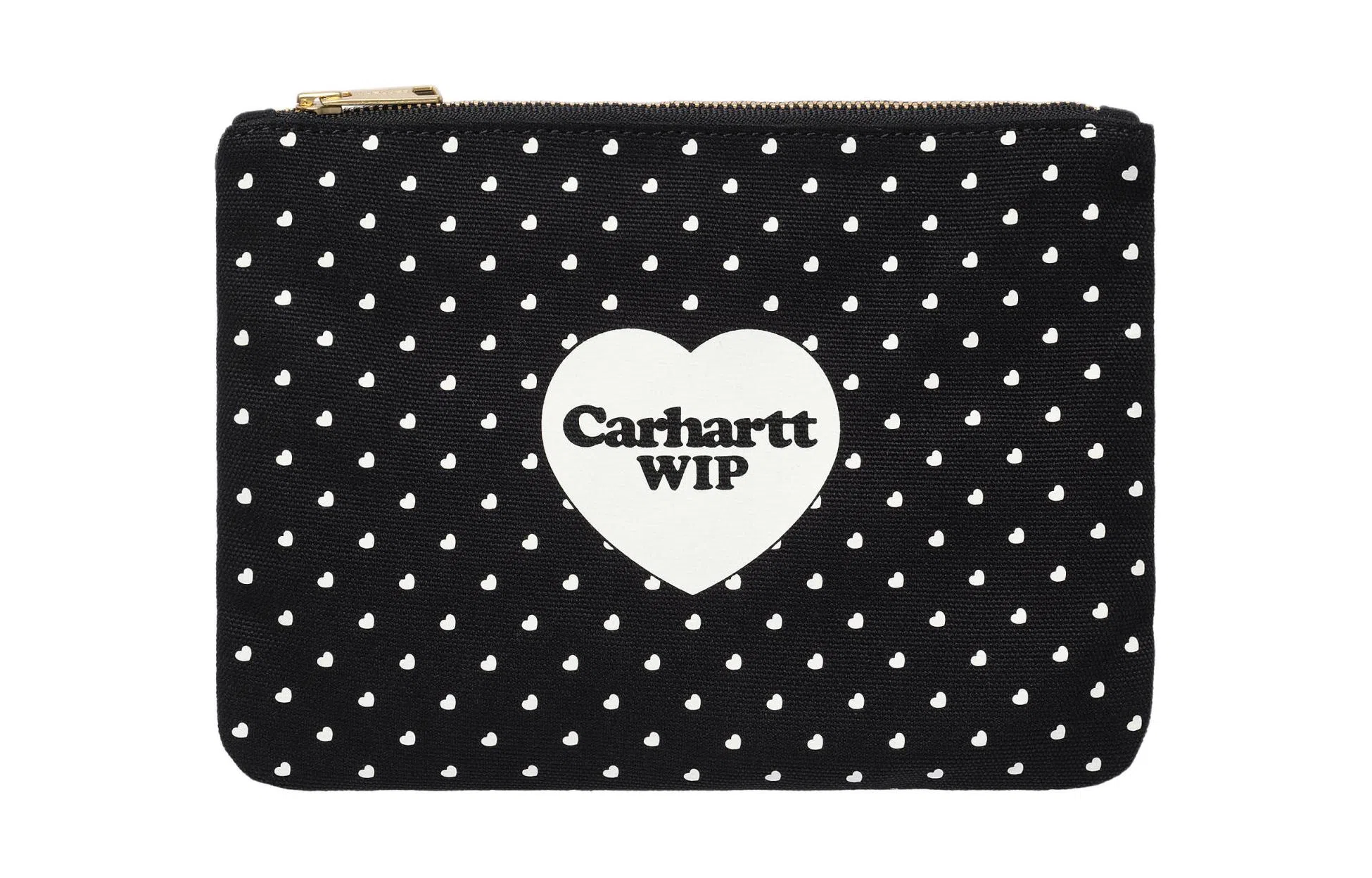 Carhartt WIP Canvas Zip Wallet Black