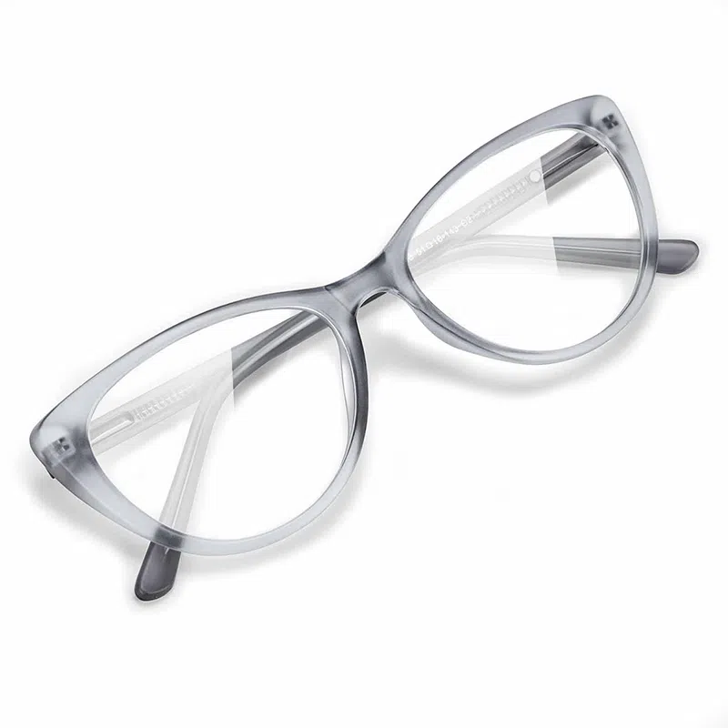 MUYKUY Frosted Cat Eye Optical Frame